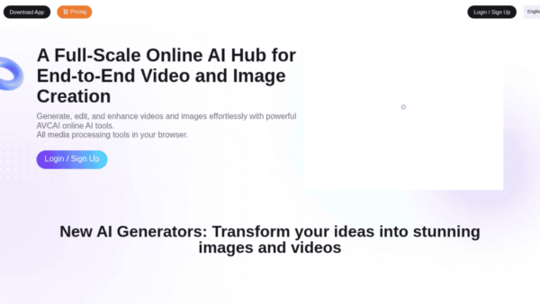AVC AI interface preview