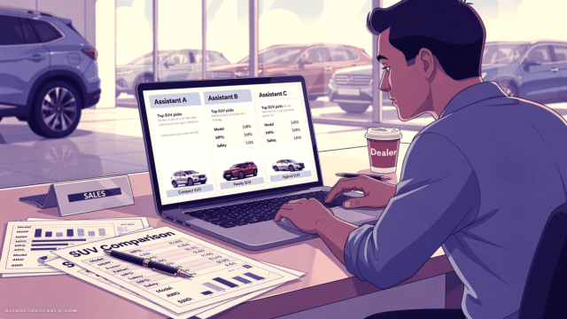Can You Trust AI Tools to Choose Your Next SUV? A Practical Benchmark of ChatGPT, Gemini, and Claude