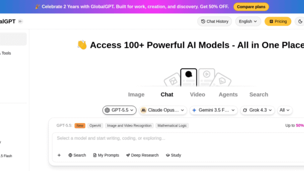 GlobalGPT interface preview