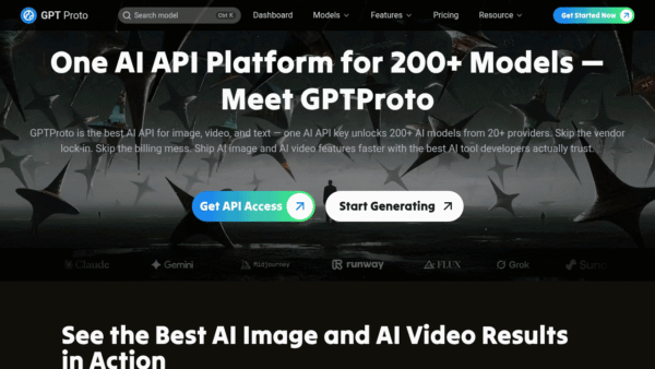 GPT Proto interface preview