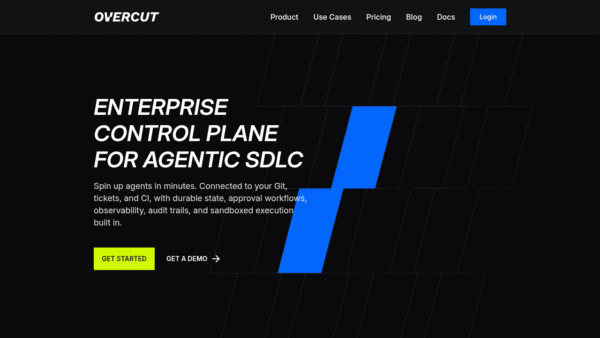 Overcut interface preview