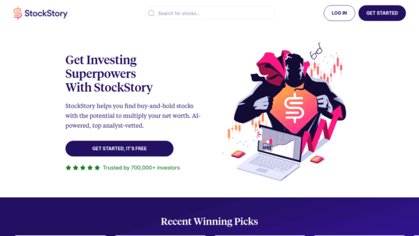 StockStory interface preview