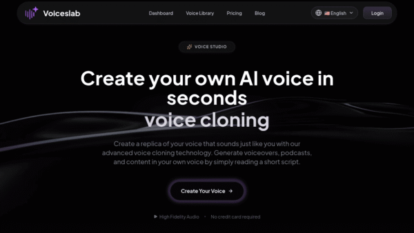 Voiceslab interface preview