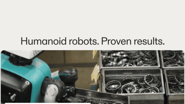Agility Robotics interface preview