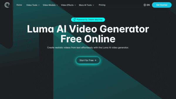 AIVideoGenerator.me interface preview
