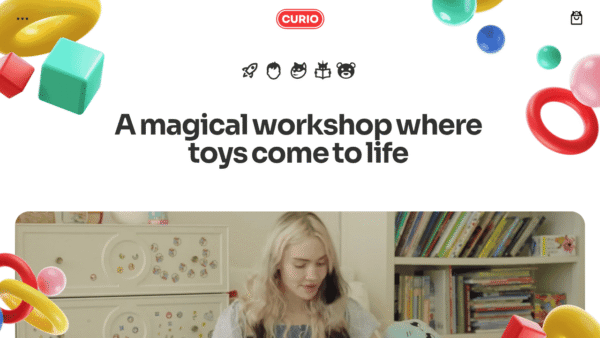 Curio interface preview