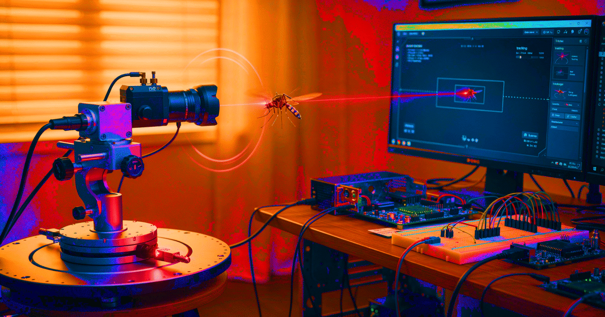 Laser Computer System AI Mosquito Defense: DIY Laser Computer Vision System | AiToolsObserver