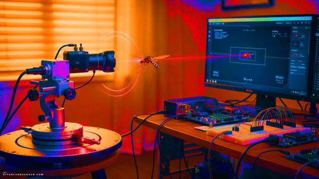 DIY AI Laser Mosquito Defense: Inside the Computer Vision System That Hunts Insects in Real Time