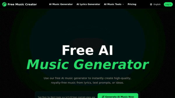 Free Music Creator interface preview
