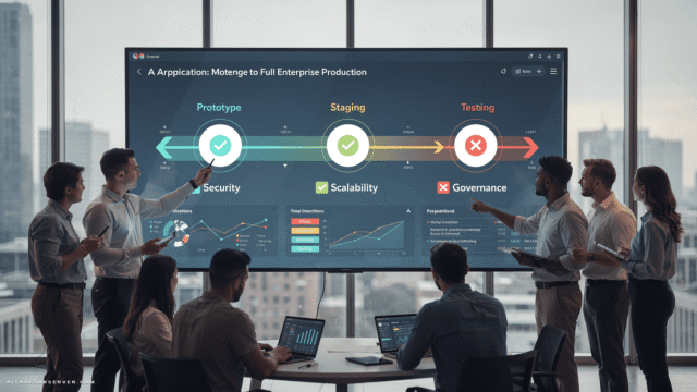 From AI Prototype to Enterprise-Ready App: Security, Scalability, and Governance Checklist