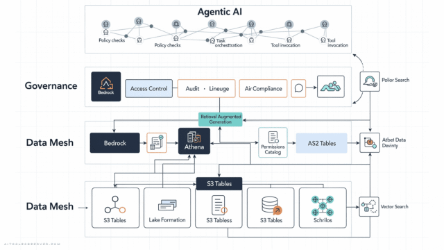 How to Build Agentic AI on AWS: A Governed Serverless Data Mesh with Amazon Bedrock and S3 Tables