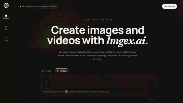 Imgex.ai interface preview