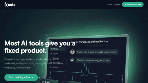 Knowledg.io interface preview