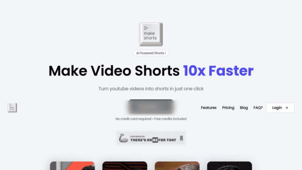 MakeShorts interface preview