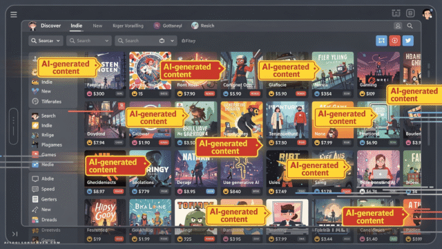 Steam Next Fest Flooded With AI-Generated Games: What Our Blocker Found