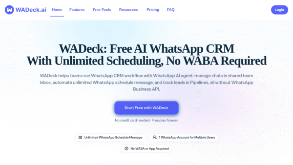 WADeck.ai interface preview