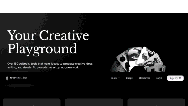 Word.Studio interface preview