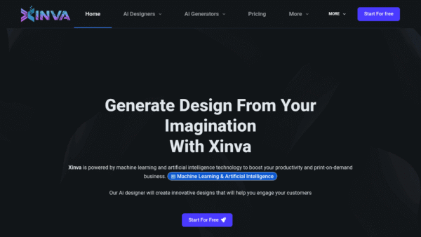 Xinva AI interface preview