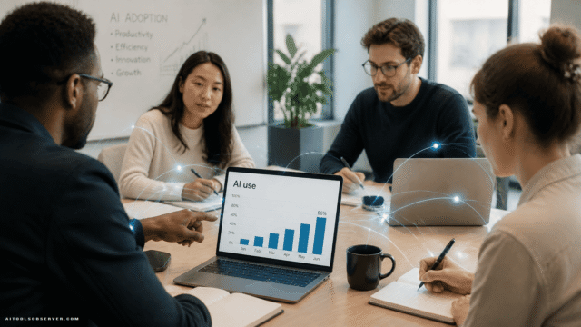 AI Adoption at Work Surges: More Than Half of U.S. Employees Use AI, Gallup Finds