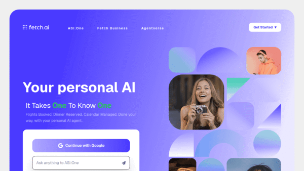 ASI:One by Fetch.ai interface preview