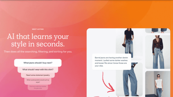 Astrid interface preview