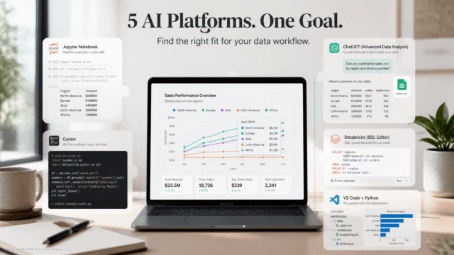 Best AI Tools for Data Analysis in 2026: 5 Platforms Worth Trying