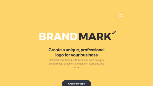 Brandmark interface preview