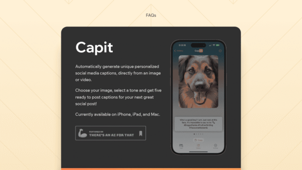 Capit interface preview