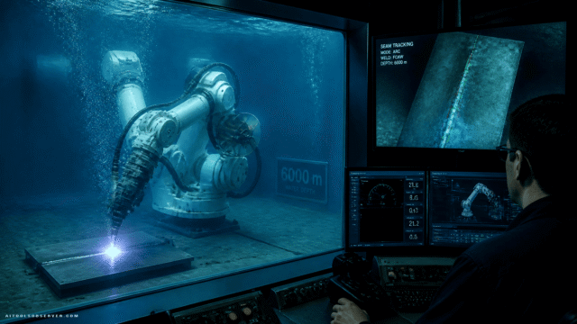 DFKI’s MARIOW System: AI-Guided Underwater Welding Robot Reaches 6,000 m Depth Rating
