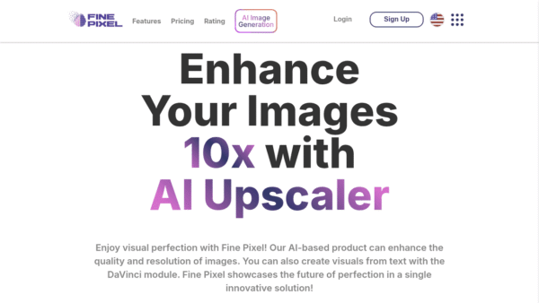 Fine Pixel interface preview