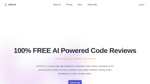 HOJI AI interface preview