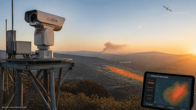 How California Uses AI to Detect Wildfires Faster With Cameras, Satellites, and Predictive Analytics
