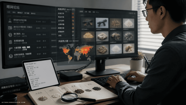 How Chinese Police Used AI Tools to Monitor the Dark Web