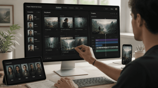 How to Create AI Story Videos in One Workflow With Wondershare Media.io