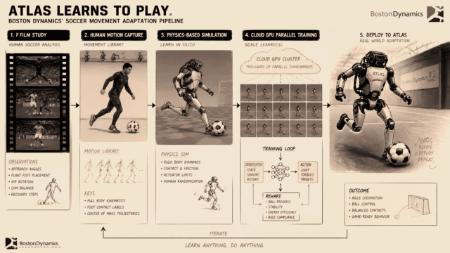Inside Atlas: The AI Training Pipeline Behind Boston Dynamics’ Soccer-Playing Humanoid Robot