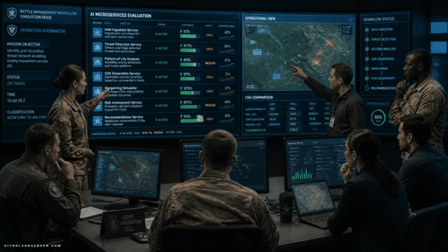 Inside MASH: How the U.S. Air Force Is Using AI Microservices to Cut Battle Management Tasking Time by 80%