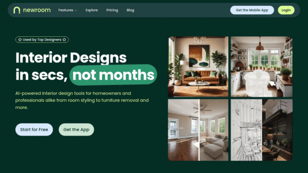 NewRoom interface preview