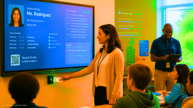 Samsung’s AI Classroom Displays at ISTELive 2026: Personalization, Portals, and QR Logins