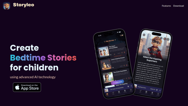 Storyleo interface preview