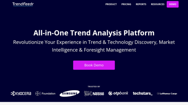 TrendFeedr interface preview