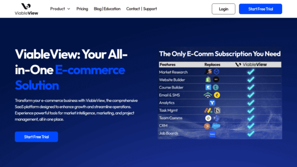 ViableView interface preview
