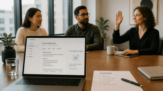 Workplace AI Etiquette: When to Use Notetakers, ChatGPT, and AI Assistants
