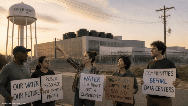 AI Data Centers Face Bipartisan Pushback Over Water, Power, and Cost