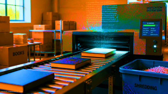 AI Training Data Controversy: Amazon Accused of Buying, Scanning, and Destroying Books