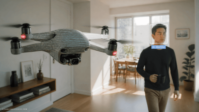 AI-Written Code Turns a Low-Cost Drone Into a Person-Tracking Surveillance Tool