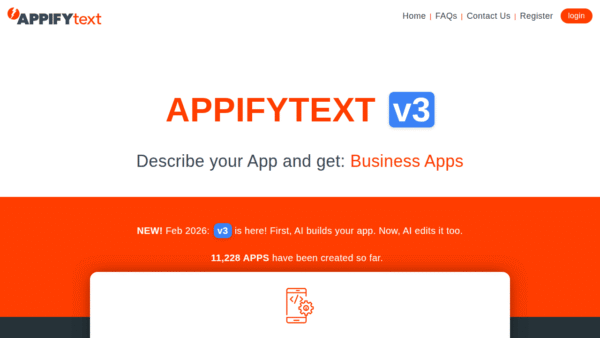 AppifyText interface preview