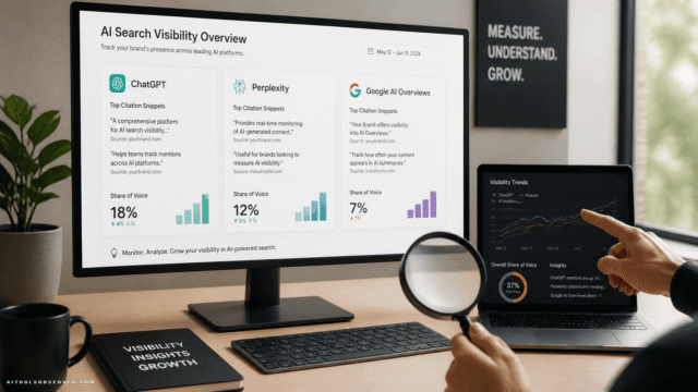 Best AI Search Optimization Tools for ChatGPT, Perplexity, and Google AI Overviews