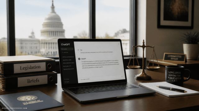 ChatGPT Dominates Congress AI Spending as Lawmakers Debate Regulation
