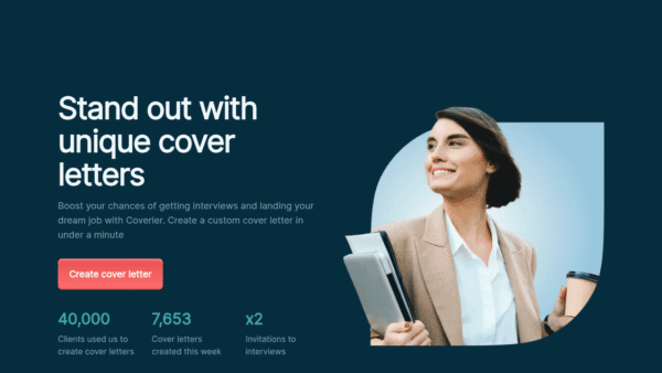 Coverler interface preview