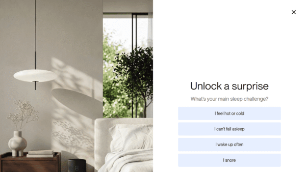 Eight Sleep interface preview